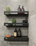 Floating Metal Wall Shelves
