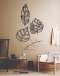 Botanical Leaves Metal Wall Art Set