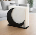 Crescent Moon Metal Napkin Holder