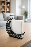 Crescent Moon Metal Napkin Holder