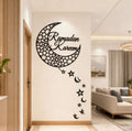 Ramadan Kareem Crescent Wall Set