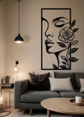 Rose Woman Frame